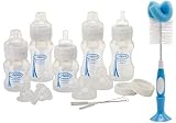 Dr. Brown's Natural Flow Wide Neck Newborn Feeding Set with Bottle Brush by Dr. Brown's [並行輸入品]