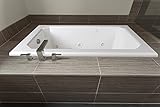 Clarke製品w3660 N-01cmh Astera Whirlpool 60 " x 36インチ、ホワイト