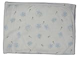 Kissy Kissy baby-boys Infant BunnyパッチPrint Receiving Blanket カラー: ホワイト