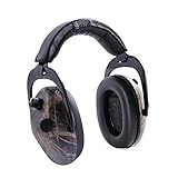 Eleoption 防音イヤーマフ ヘッドホン 聴覚過敏に対応 遮音値27dB 軽量 耐摩素材 持ち運び便利 内蔵マイク 密閉型高音質 狩猟 勉強 騒音対策等様々な用途に対応 (迷彩)