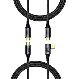 APEXSUN Thunderbolt 4 USB Cケーブル (1.6フィート 2本パック) USB C to Cケーブル Thunderbolt 4/3 USB4 100W充電 8Kディスプレイ 40Gbpsデータ転送 外付けSSD EGPU ドッキング MacBook iPad Pro 携帯電話などに対応