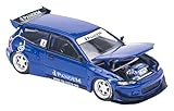 POP RACE x Enigma 1/64 Pandem Civic EG6 v1.5 Metallic Blue 完成品 PRE001