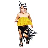 Fabal SHORTS ベビー・ガールズ US サイズ: 12-18 Months カラー: イエロー