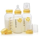 Medela Breastmilk Bottle Set, 8 oz 1 set by Medela [並行輸入品]