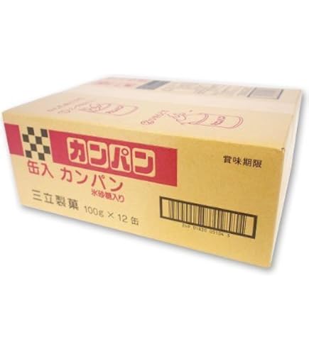 三立製菓 缶入カンパン100g×24個 常備食の決定版
