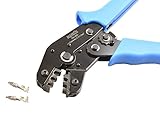 (アイウィス) IWISS SN-48B ギボシ端子 専用 圧着工具オープンバレルコネクタ コマーシャルタイプ ラチェット機能付き0.14-1.5mm2(26-16AWG)