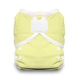 Thirsties Duo Wrap Diaper Cover with Hook and Loop, Honeydew, Size 1 by Thirsties [並行輸入品]