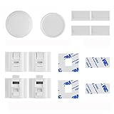 (バルファー) BALFER 赤ちゃんにも安全 磁気キャビネットロック 戸棚・引き出しの中に隠れる安全ロ ドリルやネジは必要ありません (ロック10個+ キー2個)/(ロック4個+ キー1個) ホワイ