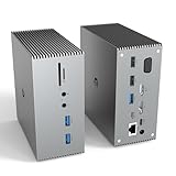 16-in-1 USB-C ドッキングステーション トリプルディスプレイ 4K HDMI DP VGA USBポート/イーサネット SD/TFカードリーダー Windows対応 ミラーモード対応 大人にも子供にも最適