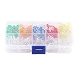 Hilitand 200pcs 5色LED発光ダイオード6色ライトアソートメントキット丸型LED