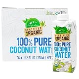 Chef's choice シェフズチョイス オーガニックココナッツウォーター330ml (6本/1箱) 無添加 Organic 100%pure coconut water (6本1箱)