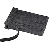 ケーブル結束バンド Kafand ケーブルまとめ 結束バンド ケーブルバンド 固定 ベルト, 再使用可能ですケーブルタイ長さ調節可能です配線