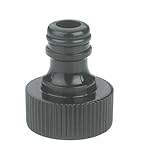 Gilmour 39QM Male Faucet Connector, Black [並行輸入品]