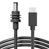10FT Starlink Mini USB C - DC 電源ケーブル、 100W 20V USB Type-C 入力から防水バレルジャック充電コード、 65W PDソースで動作、 20AWG (3 メートル/10フィート)