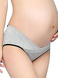 (ナルシェ)Narshe マタニティショーツ シンプル ローライズ パンツ ショーツ 下着 産前 産後 妊婦用 レディース necx874 (Mlbu)