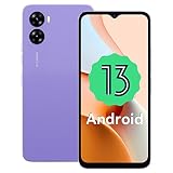 UMIDIGI Android13 スマホ G3 スマートフォン 本体 7GB RAM（4GB+3GB）+64GB ROM 1TB拡張可能 SIMフリー 4G MediaTek Helio A22クアッドコア 携帯電話 OTG対応 6.52 FHD+フルスクリーン 13MP+5MP 5150mAh グローバルバージョン AI顔認証 技適認証済（ラベンダーパープル）