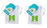 Munch MittR Teething Toy Stays on Baby's Hand is Self-Soothing Entertainment and Gives Pain Relief f