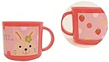 日本製 RUB A DUB DUB ラブアダブダブ プラマグ SS ウサギ いちご MUG マグ カップ コップ 幼稚園 学校 保育園 かわいい グッズ キッズ 306934