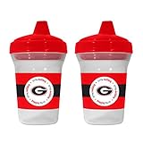 Georgia Bulldogs 2 - Pack 5oz。Sippy Cups