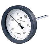 佐藤計量器製作所 SATO バイメタル式温度計 BM-T-100P 0℃～150℃ 感温部長50mm