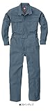 [丸鬼]ROUND ONI[ツナギ服]CASUAL ITEM 杢（もく）調Ｔ/Ｃ素材 丈夫なカジュアルスタイル 消臭テープ付き 厚手タイプ 通年 長袖続服（023-RO-950) (L, 09-インデ