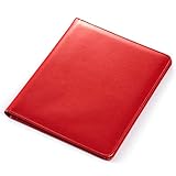 ガルフストリーム レポートパット & ノートフォルダー PUレザー B5 レッド GPU-B5PF-02