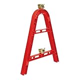 三甲(サンコー) 単管バリケード 〔組み立て式〕 ポリプロピレン製 段積み可 レッド(赤)〔代引不可〕