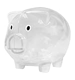 貯金箱半透明 – プロモーション製品 – Your Logo Imprinted (ケースパック100 ) ホワイト