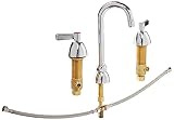 Zurn Z831A1-XL Widespread With 3-1/2" Gooseneck And Lever Handles. [並行輸入品]