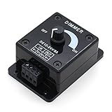 TOOGOO LEDディマースイッチ　DC 12V 24V 8A　電球ストリップドライバー