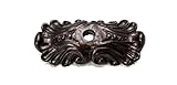Carpe Diem Hardware 1040-12 Acanthus Medium Escutcheon, Romanesque Style Bronze [並行輸入品]