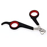 Ecloud Shop 犬猫のペットネイルクリッパーグルーミングカッターの足トリマー