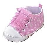Zhhlinyuan 安定した品質 Toddler ベビー Girls Soft Anti-slip Soled Canvas Floral Shoes Sneaker GL009