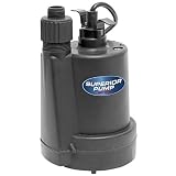 Superior Pump 91250 1/4 HP Thermoplastic Submersible Utility Pump [並行輸入品]