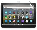 Fire HD 8 / Fire HD 8 Plus (2022/ 2020)用 保護フィルム ブルーライトカット フィルム 光沢仕様 指紋防止 抗菌