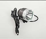 T6 高輝度 サイクルヘッドライト 3モード DC接続タイプ ブラック