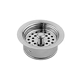 Jaclo 2831-sn Disposalフランジwith Strainer、サテンニッケル