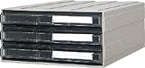 [N-5100178]サカセ　ビジネスカセッター　Ａ４タイプ　引出３段 A4243