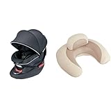 【セット買い】 カーメイト(エールベベ) チャイルドシート クルット４sプレミアム ナチュラルブラック + 3WAY授乳クッション