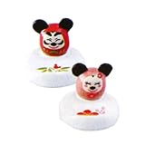 ミッキーマウス＆ミニーマウス だるまモチーフ はしおきセット 食器 ディズニー2016年 ニューイヤーグッズ 【ディズニーリゾート限定】