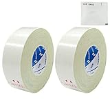 【粘着性布伸縮包帯】ニチバン(NICHIBAN) スキナゲート ガチット(SKINERGATE GACHITT) ホワイト 25mm × 5m × 2巻 + ヘアゴム付き