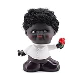 Baidecor Pleasureブラック人形Money Box Piggy Bank