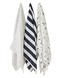 Little Unicorn Cotton Muslin Swaddle Blankets - Anchors Aweigh by Little Unicorn