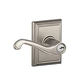 Schlage AddisonコレクションFlairキー付きエントリーレバー F51AFLA619ADD 1