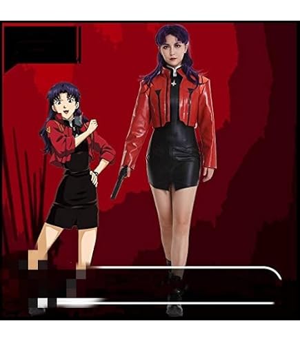 Amazon.co.jp: [Hushan] 葛城ミサト コスプレ 新世紀エヴァンゲリオン