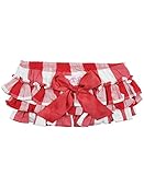 Rufflebutts ラッフルバッツ ギンガムチェックのキュートなフリフリ ブルマ（レッド） (12カ月～18カ月（75cm）) [並行輸入品]