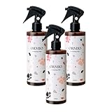 【獣医師監修】 ORMIO 犬 猫 ドライシャンプー シャンプー 消臭スプレー 低刺激 国産 オーガニック グルーミングスプレー 300ml (３本)