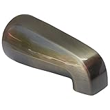 LASCO 08-1075 Bathtub Spout with Front 1/2-Inch Female Pipe Threads, Antique Brass Finish [並行輸入品]