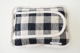 bebe couture(ベベクチュールベビー用品専門店)日本製おしりふきケース黒麻ギンガム（麻布製）