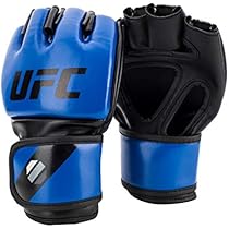 Amazon | UFC ユーエフシー 5OZ MMAグローブ 5オンス BLUE ブルー 青 S